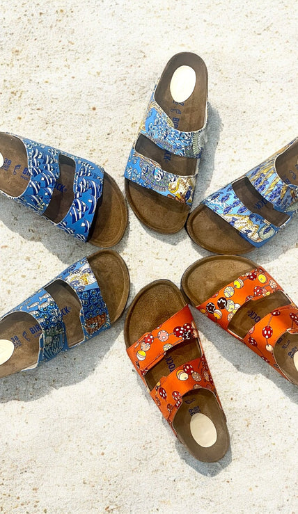 Custom Silk Scarf Birkenstocks  image 2