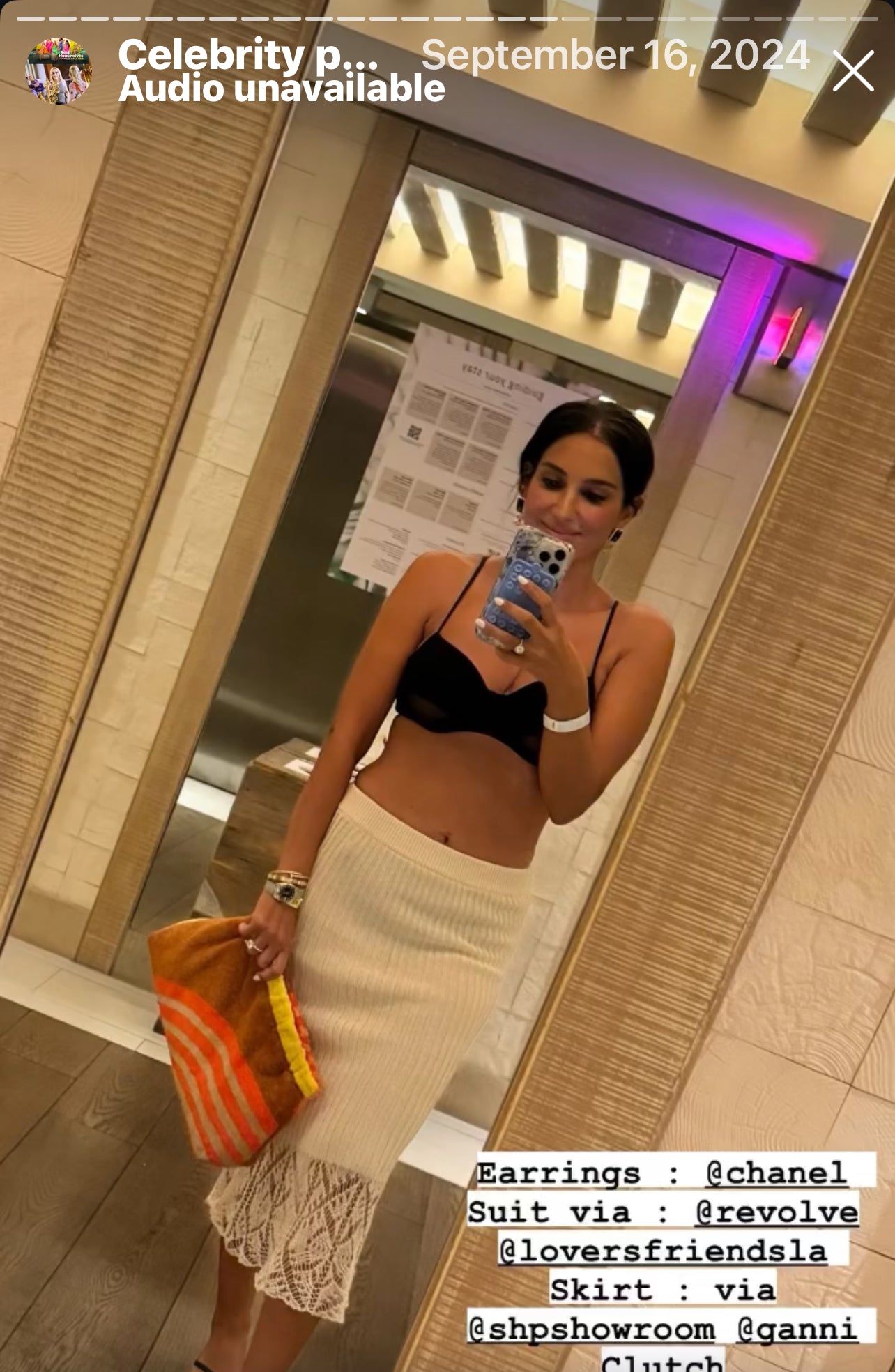 The “Circuit” Towel Clutch as seen on “Leva” of Southern Charm  image 1