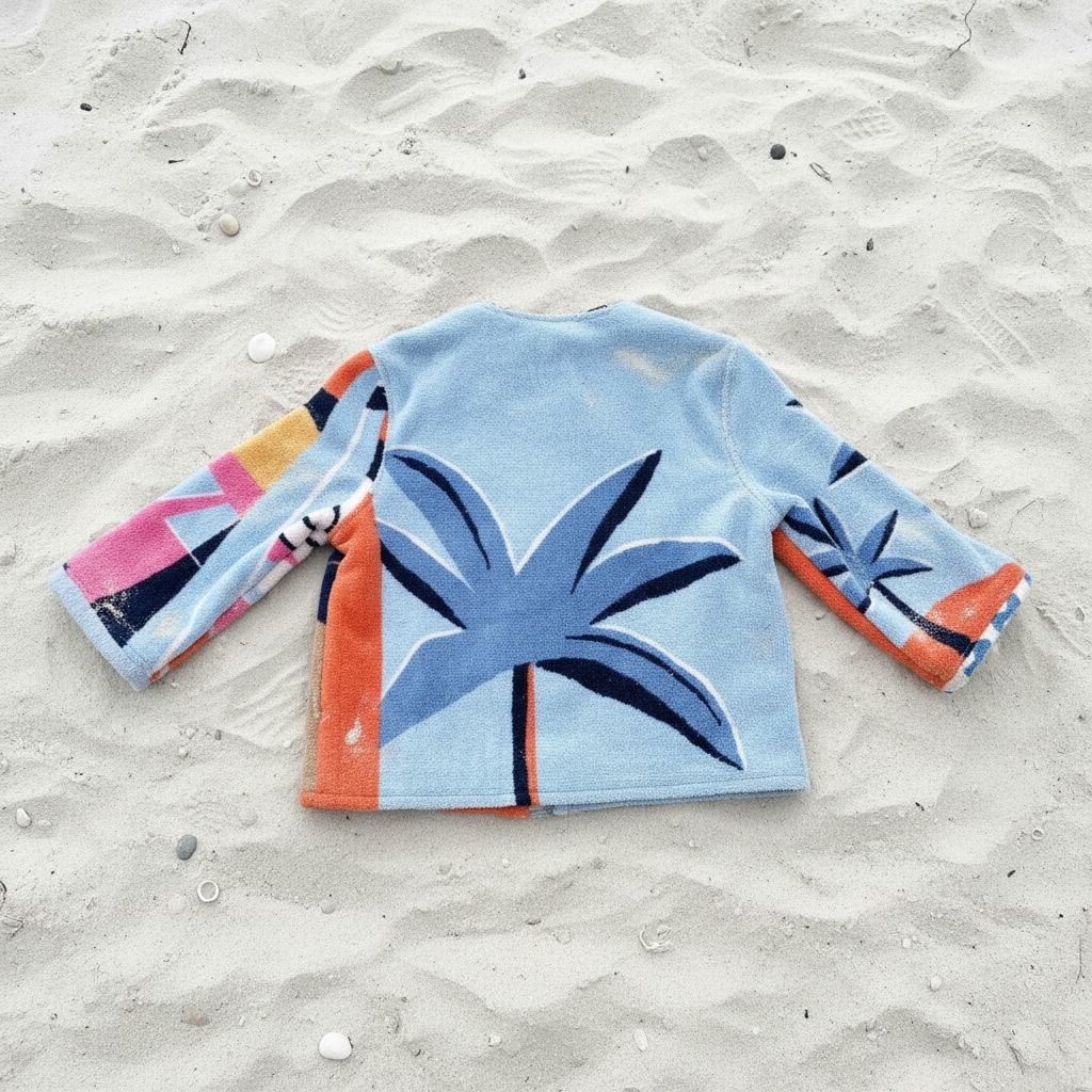Palmier Bleu Jacket Terry Boat Jacket image 1