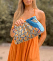 Up-cycle Le Zebra Clutch image 1