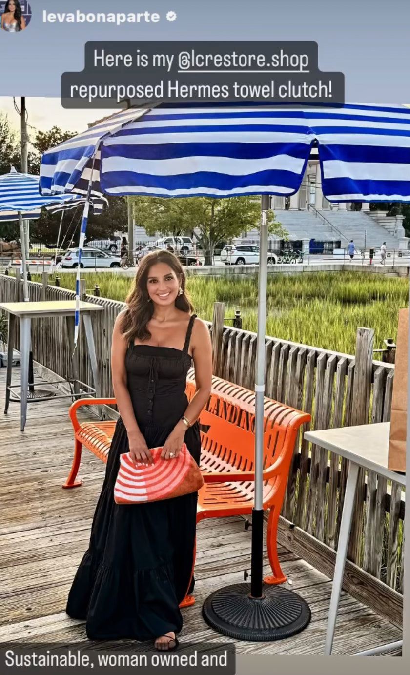 The “Circuit” Towel Clutch as seen on “Leva” of Southern Charm  image 0