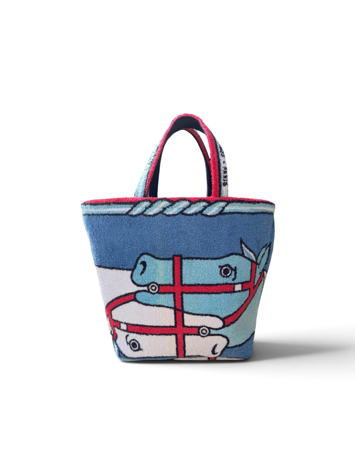 The Twin Horses Boat Tote