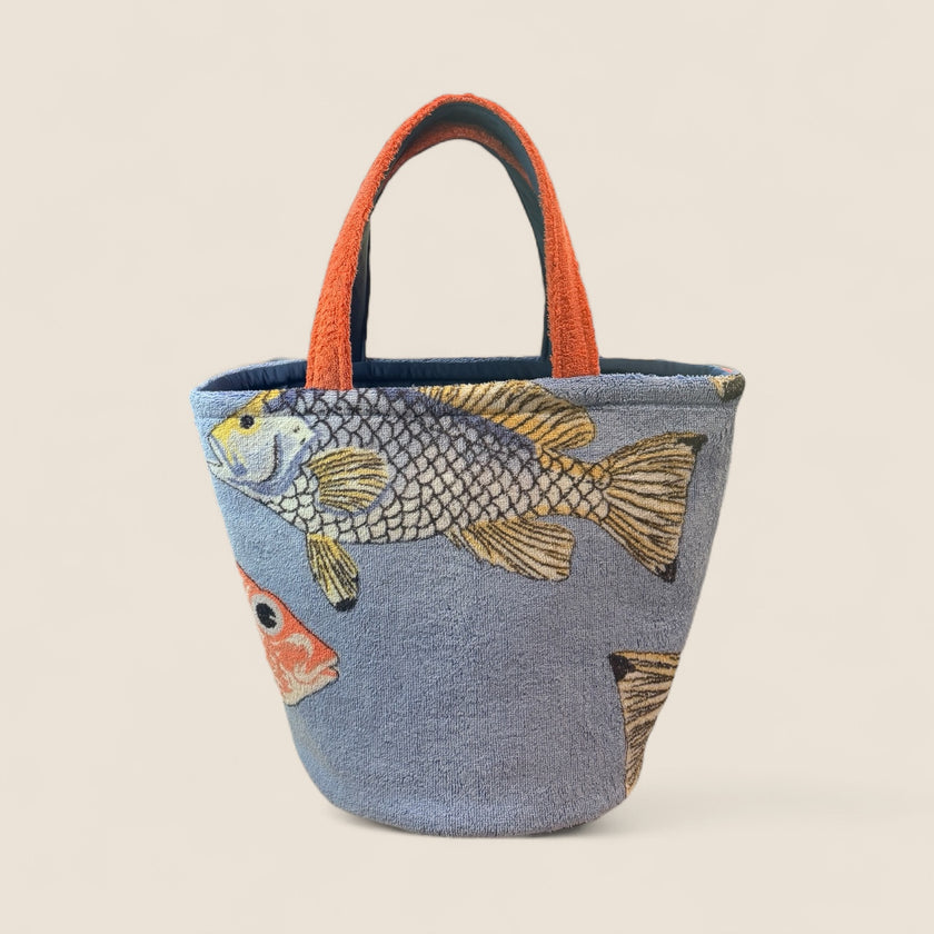 The Pescare Blu Bucket Tote  image 2