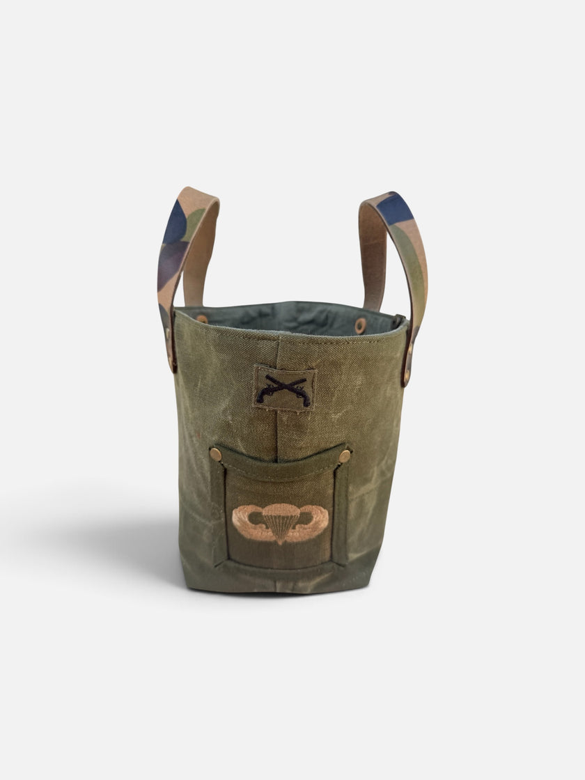 The Petite Vintage Military Duffle Bag