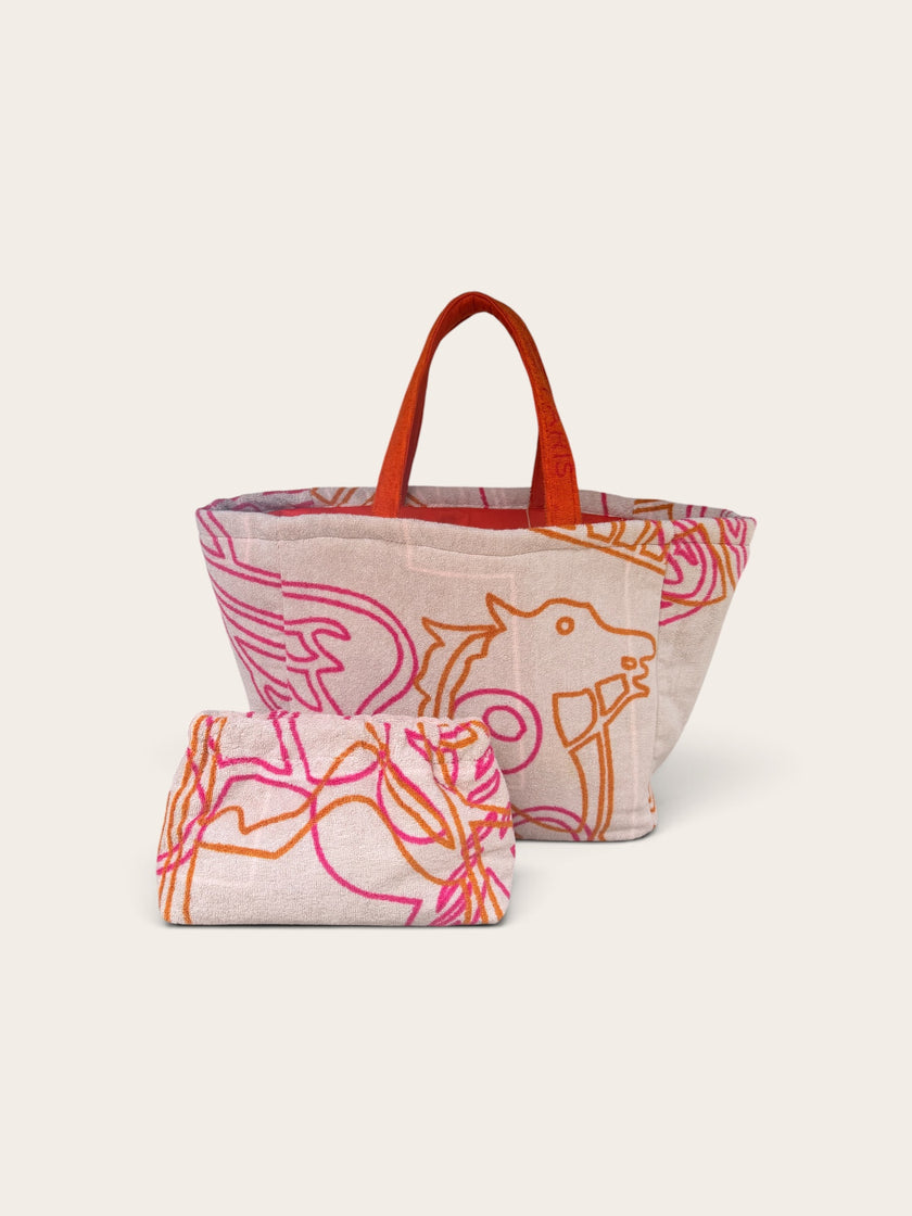The Pegasus Boat Tote & Clutch