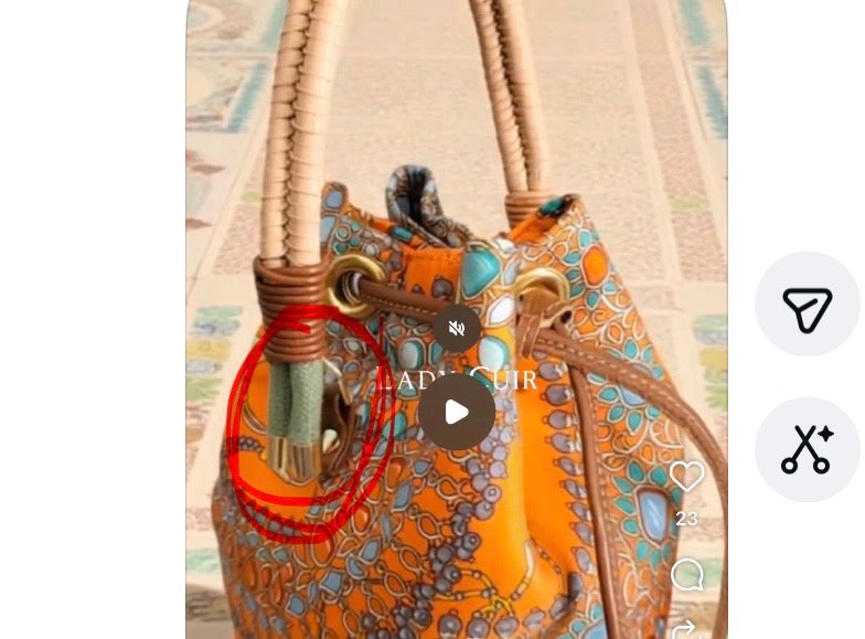 The Orange Jewel Petite Bucket