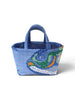 The Mosaic Blue Boat Tote