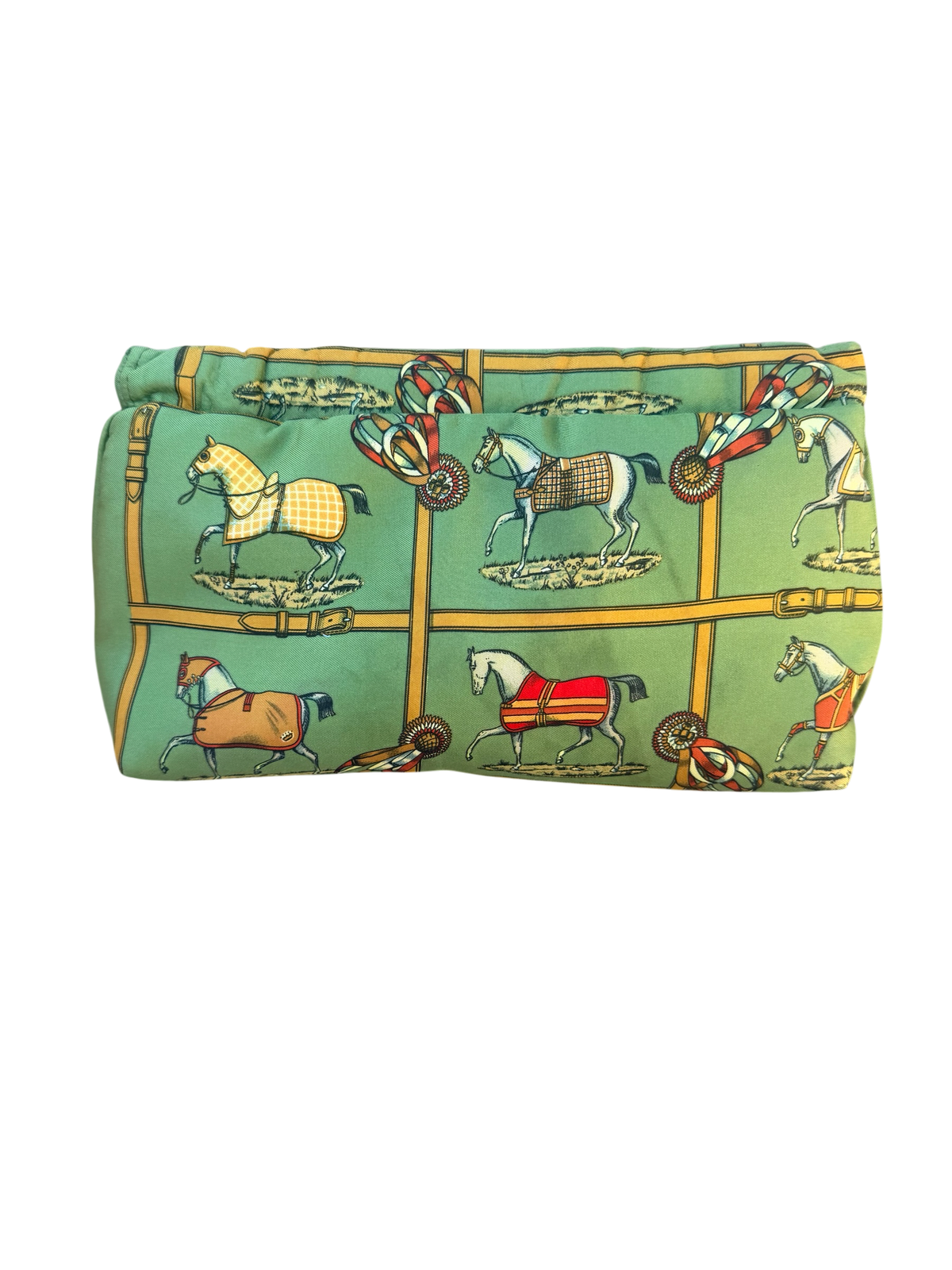 The Cavalcade Silk Boat Clutch