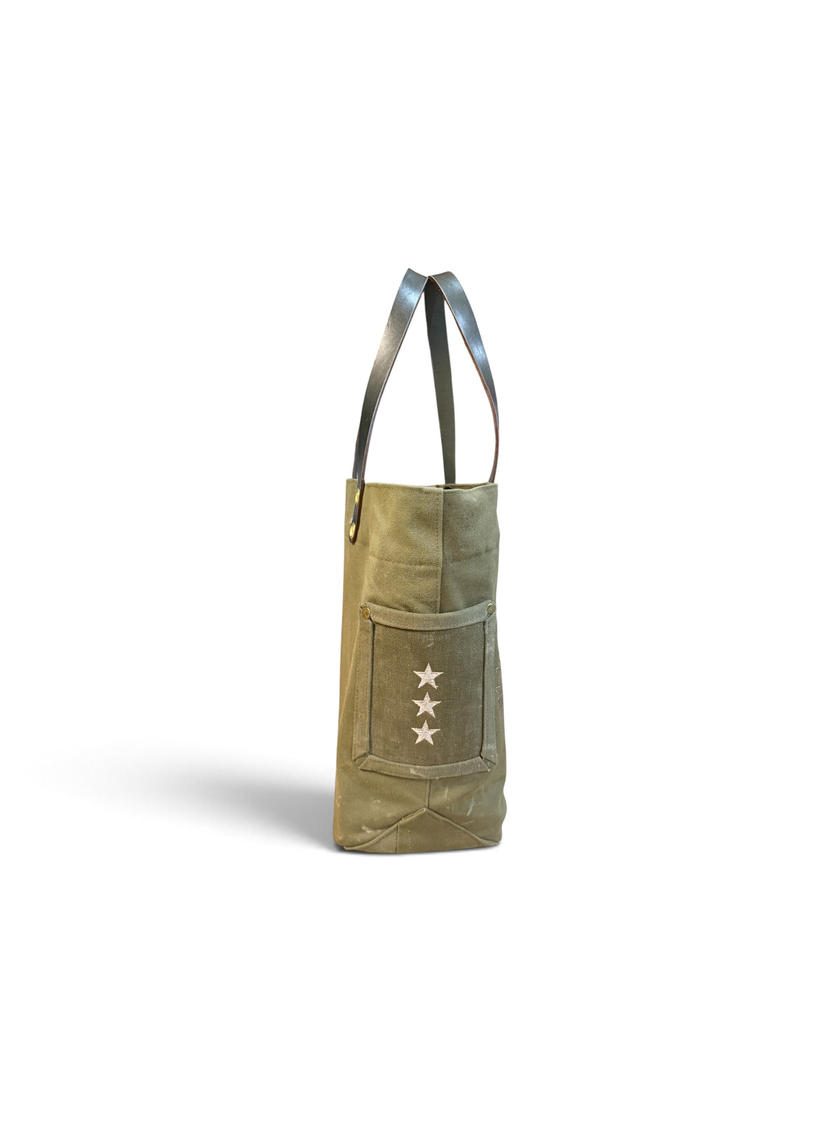 The Vintage Military Large Duffle tote