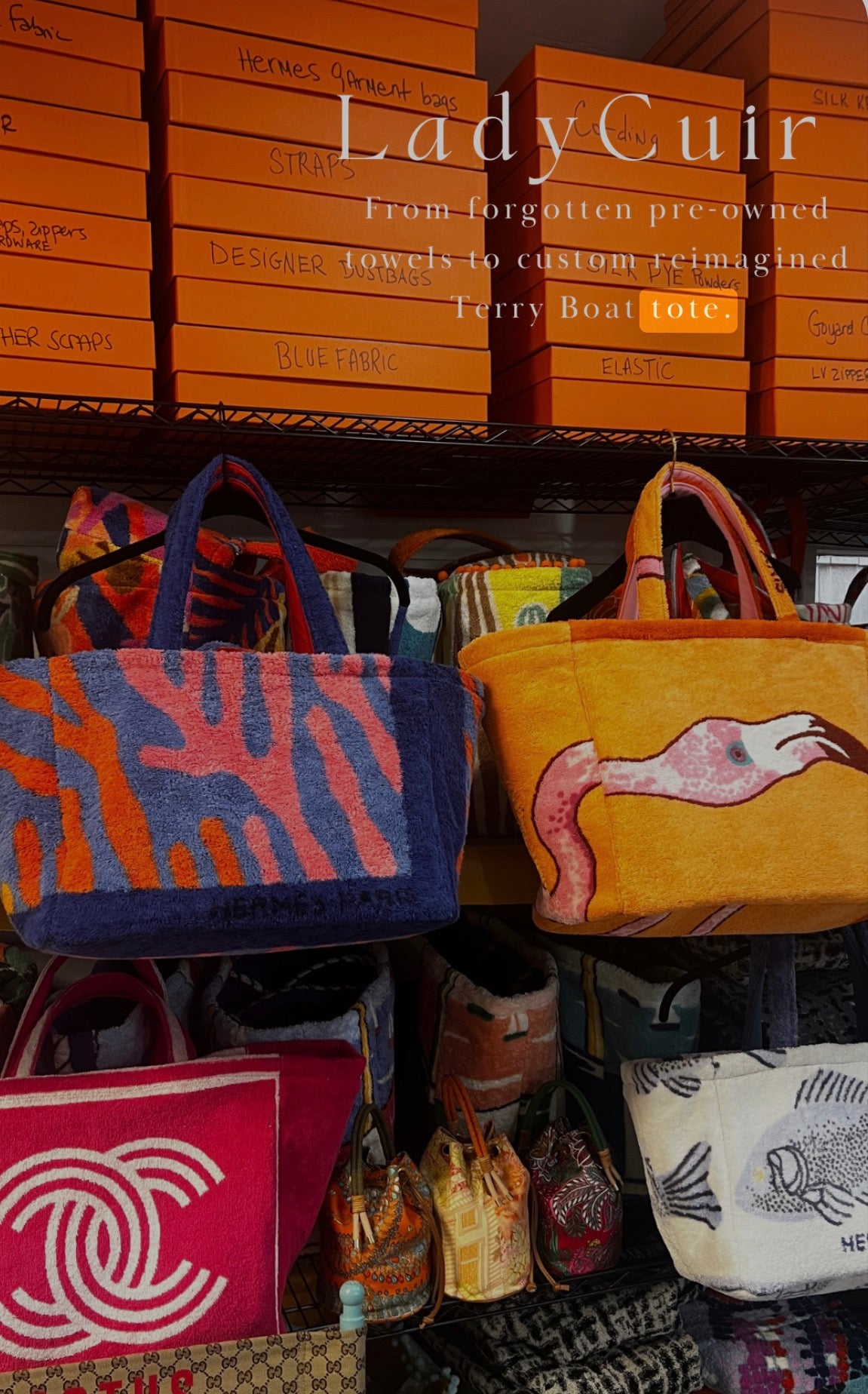 Flamant du Soleil Boat Tote  image 2