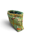 The Cavalcade Silk Boat Clutch