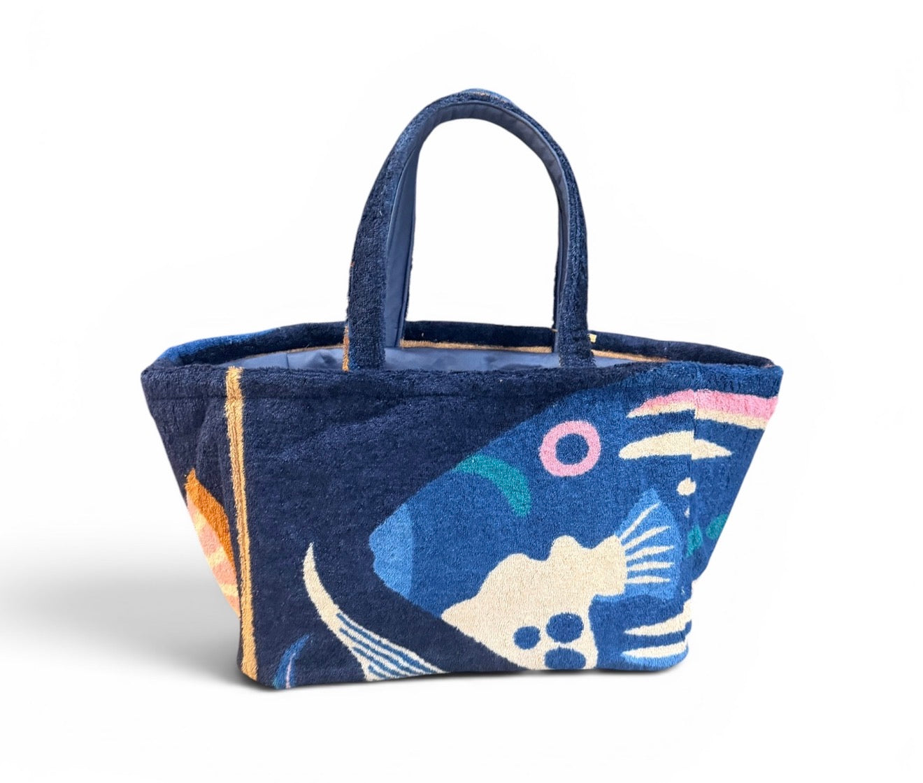 The Tropical Bleu Boat Tote