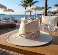 The Panama Palmier Custom Hat