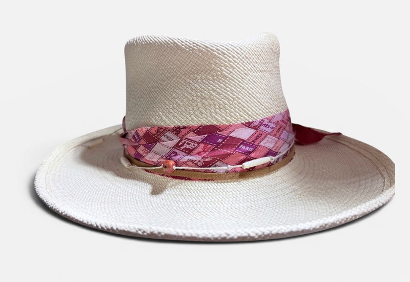 The Panama Palmier Custom Hat