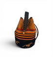 The Equestrian  Petite Bucket  in Tan leather - cross-body bag