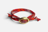 The Saddle Silk Cord Bracelet