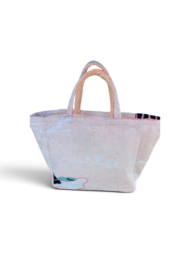 The Pink Pelican Boat tote