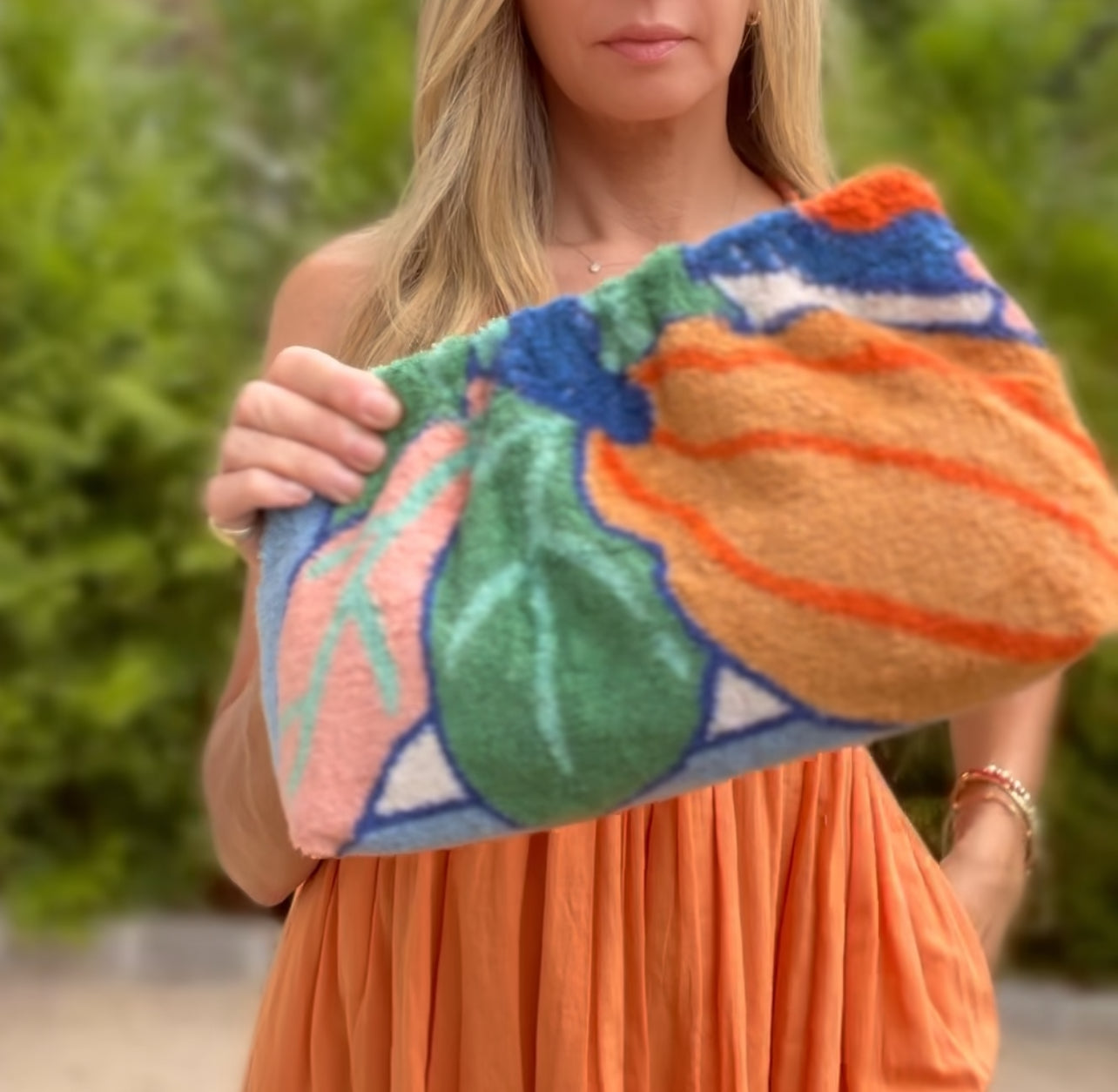 Up-cycle Le Zebra Clutch image 2